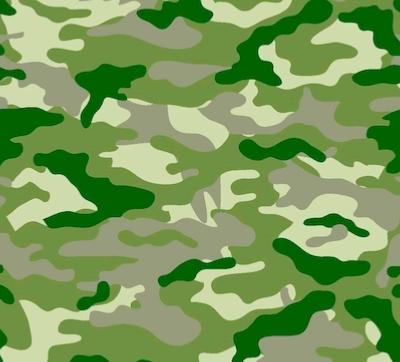Papier Transfert Motif Green Camouflage - Rouleaux de 10 mètres