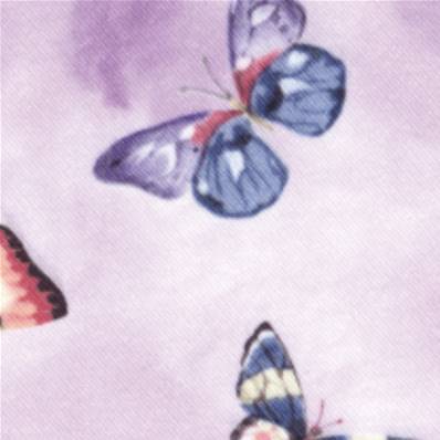 Papier Transfert Motif Papillons Hiver (Rouleau de 5 Feuilles)