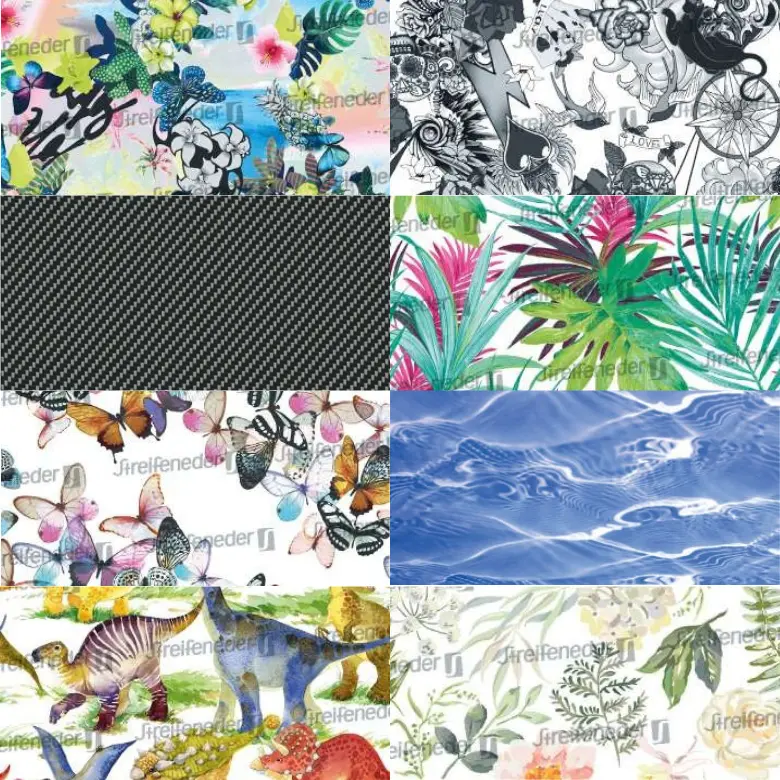 Papier Transfert Streifeneder Rouleau de 5 feuilles