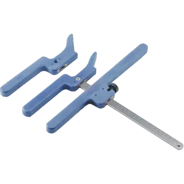 Pied à coulisse, entourant l'assise