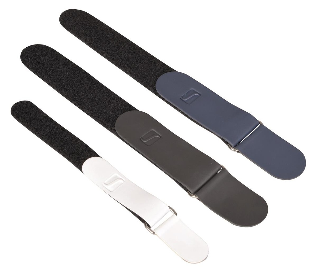 Système d'attache rapide auto-agrippant orthèse spinale - Noir - 25 mm