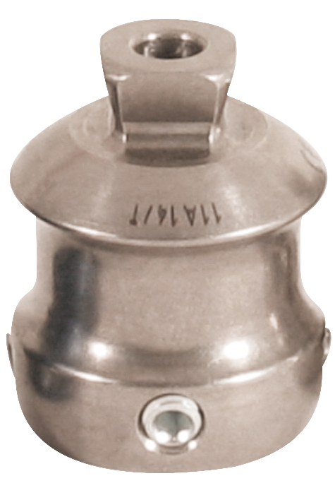 Double Adaptateur TITANE avec Pyramide Mâle / Pyramide Femelle