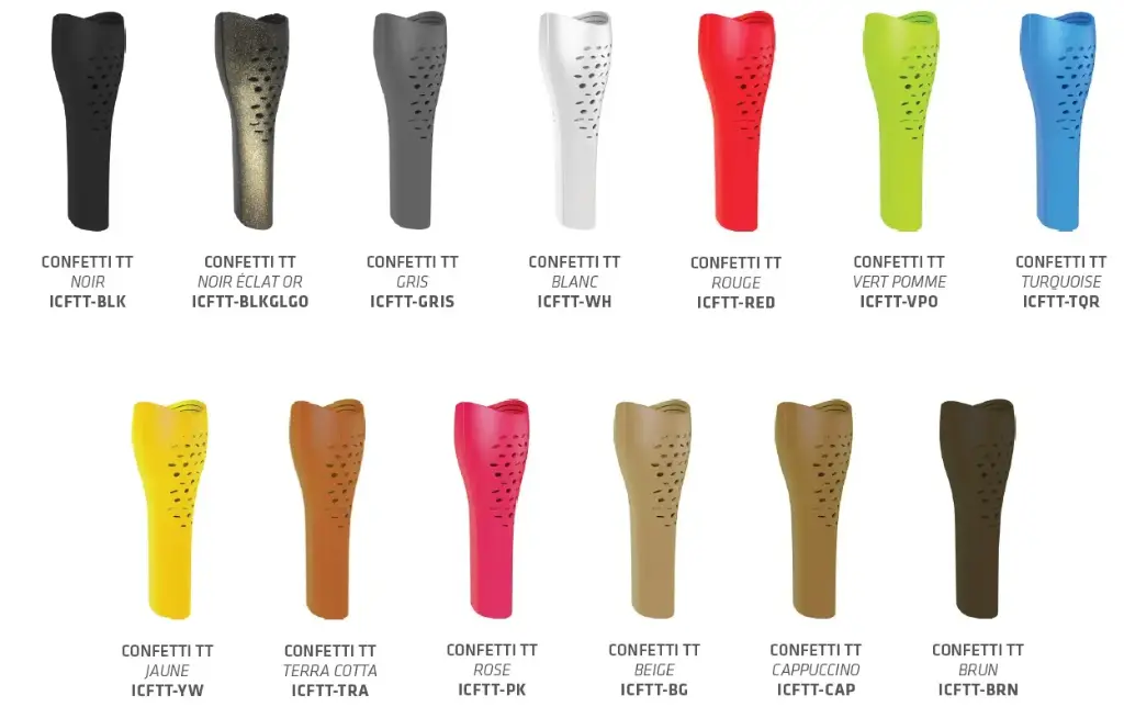 Esthétique CONFETTI Tibiale