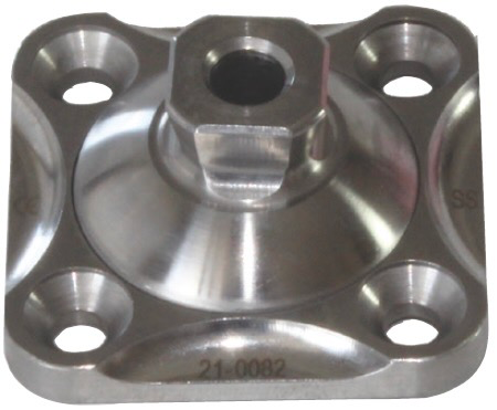 Adaptateur d'emboîture avec Pyramide Rotative INOX