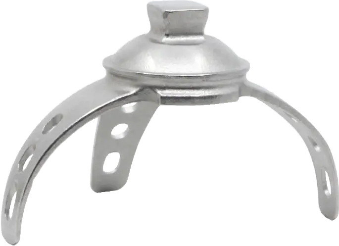 Ancre à couler 3 branches longues - Inox