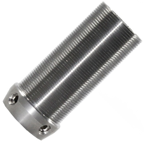 [ORT-34S] Adaptateur de Tube avec 4 vis de réglage - INOX