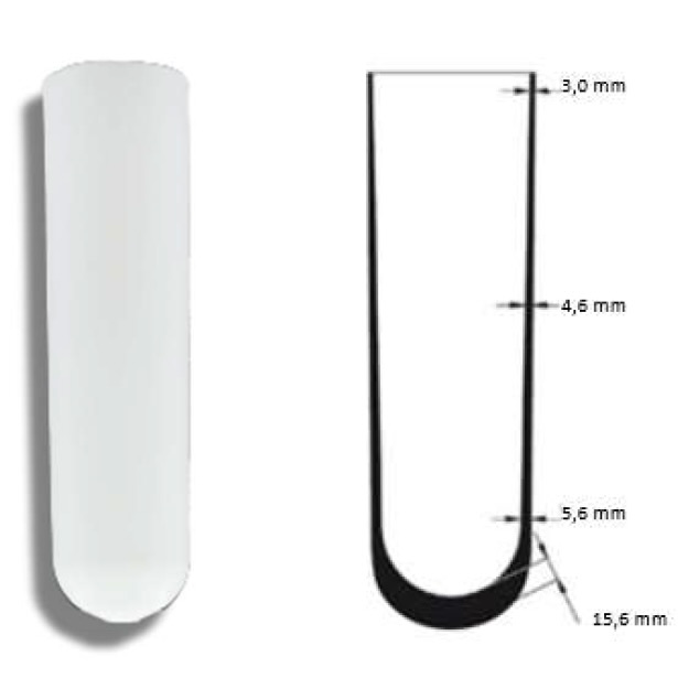 Manchon Silicone Post-OP SANS attache Distale, 3 mm d'épaisseur