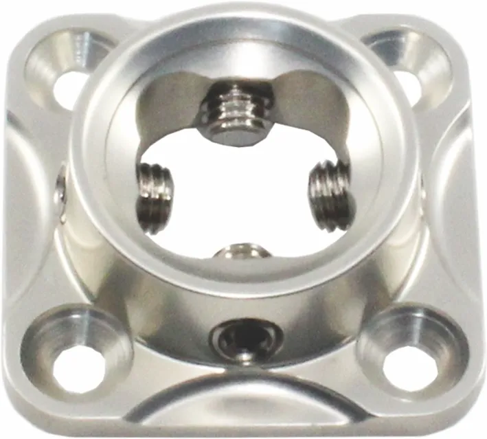 Adaptateur d'emboîture avec 4 vis de réglages - INOX
