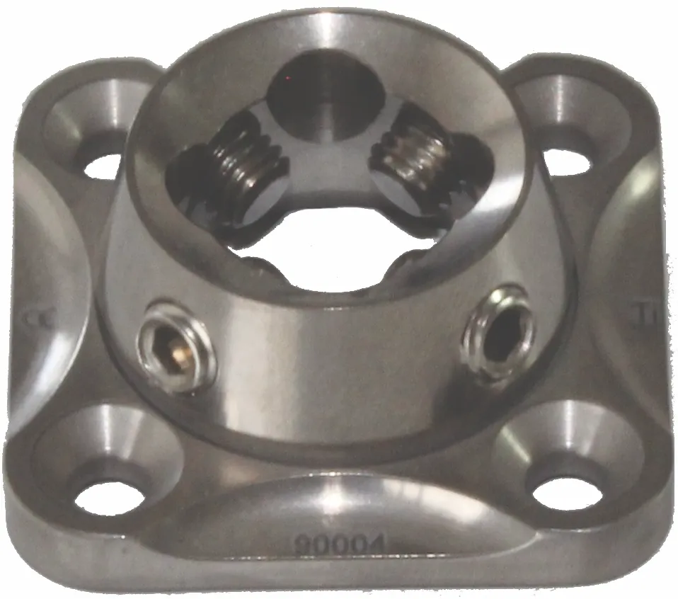 Adaptateur d’emboîture à 4 vis de réglage Rotative - TITANE