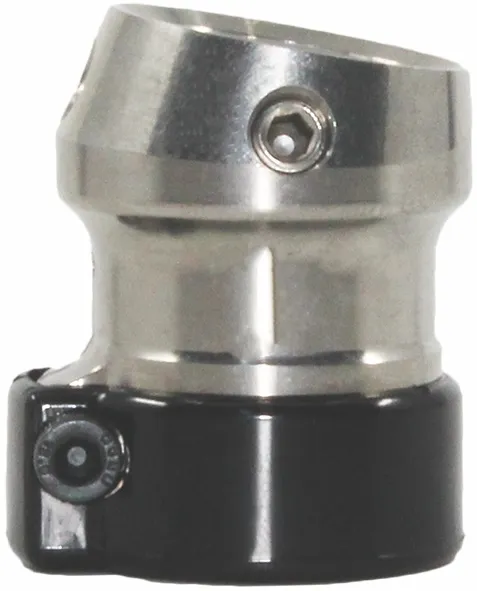 [ORT-25S] Adaptateur de Tube Pyramide femelle Pré-angulé 10% (Inox)