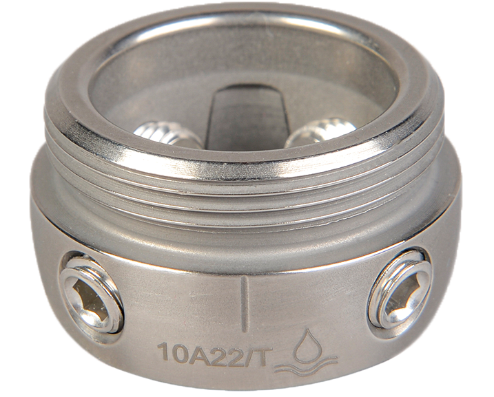 Pyramide femelle Rotative en TITANE AQUA