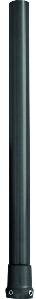 Tube ALU de 40cm - 30mm avec adaptateur de tube ALU scellé à 4 vis