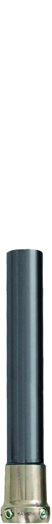 Tube ALU de 20 cm de diam. 30mm avec adaptateur de tube scellé INOX à 4 vis