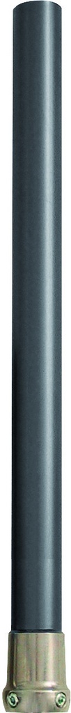 Tube ALU de 40 cm de diam. 30mm avec adaptateur de tube scellé INOX à 4 vis