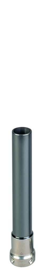 Tube ALU de 20 cm de diam. 30mm avec adaptateur de tube scellé TITANE à 4 vis (Version AQUA)