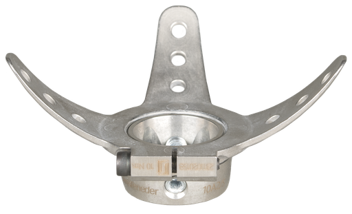 [N10A2-S] Ancre à couler à 3 branches Longues INOX avec Pyr. Femelle Rot. INOX