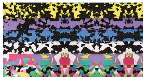 [N110P79-2] Colorfoam (Noir/Blanc) - 1800x900x2 mm (la plaque)