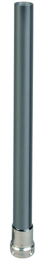 [N15A4-T445] Tube ALU de 40 cm de diam. 30mm avec adaptateur de tube scellé TITANE à 4 vis (Version AQUA)