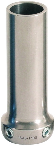 [N15A5-T100] Adaptateur TITANE  à 4 vis de réglage avec Tube de Diam. 30 mm