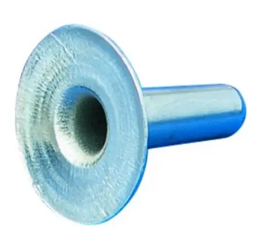 [N66P26-U-1] Rivet Tubulaire-Diam.11 mm-Tige-Fer nickelé-11x3,3x11mm (Lot de 500)