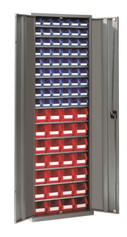 [N93M10-1] Armoire de Rangement en Tôle d'Acier-15 étagères