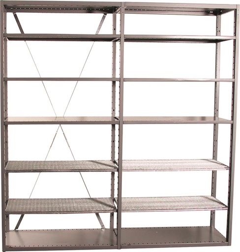 [N97M5] Système d'étagères modulables pour Plâtres