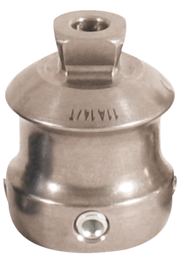 [N11A14-T] Double Adaptateur TITANE avec Pyramide Mâle / Pyramide Femelle