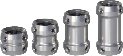 Doubles Adaptateurs Pyramide Femelle - Aluminium